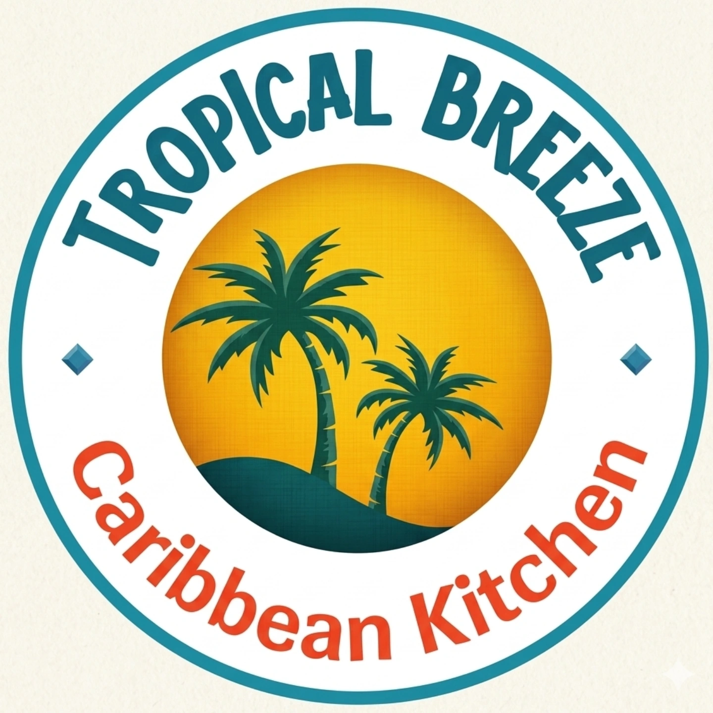 Tropical Breeze Badge Logo